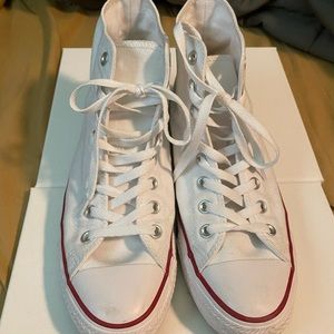 White high top converse